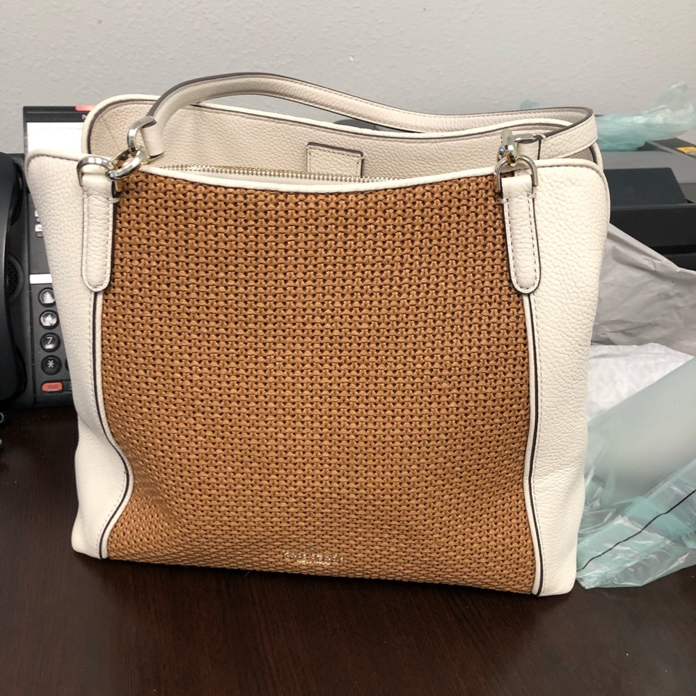 Kate Spade Jackson Straw Satchel